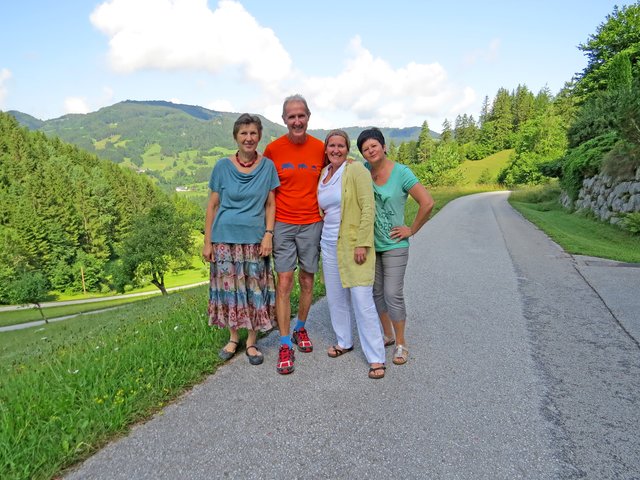 Heidemarie Rottermanner, Franz Sturmlechner, Manuela Majer und Doris Schweiger.