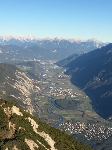 Hoch über dem Inntal werden ab heute Messflüge durchgeführt | Foto: Claudia Markt