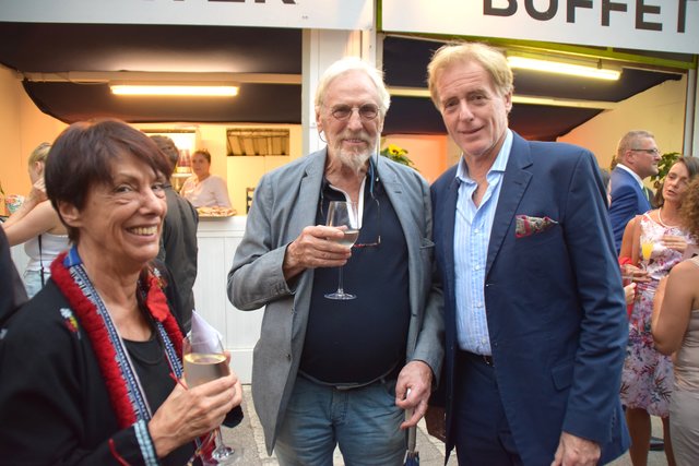 Auch gesichtet: Albert Fortell.