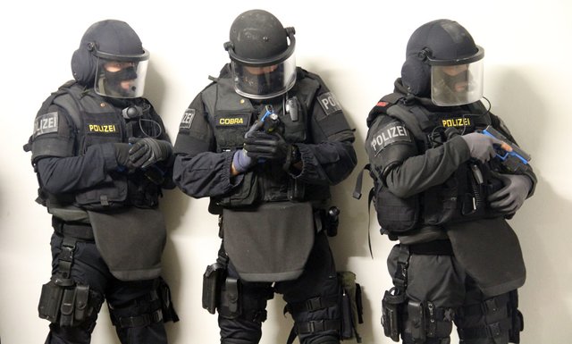 Cobra-Beamte führten in Hoheneich eine Festnahme durch. | Foto: BMI, Gregor Wenda