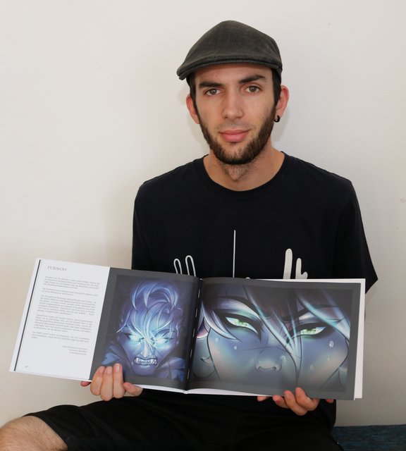 Das Buch ist auf Messen und Märkten erhältlich.