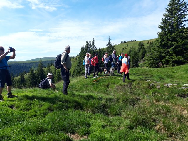 Die Wandergruppe wurde von Karl Dudek über die Koralm geführt. | Foto: KK