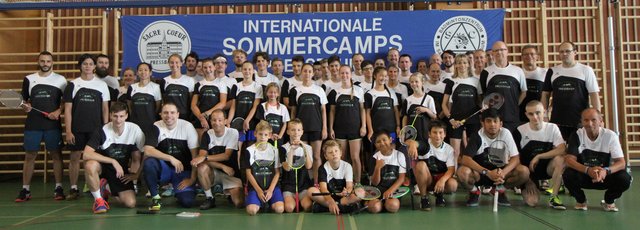 Das Sommercamp 2019 des ASV Badmington Pressbaum platzte fast aus allen Nähten...