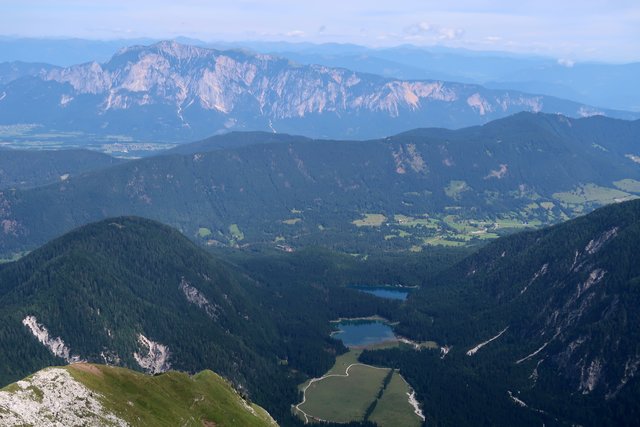 herrlicher Ausblick auf die Weißenfelser Seen