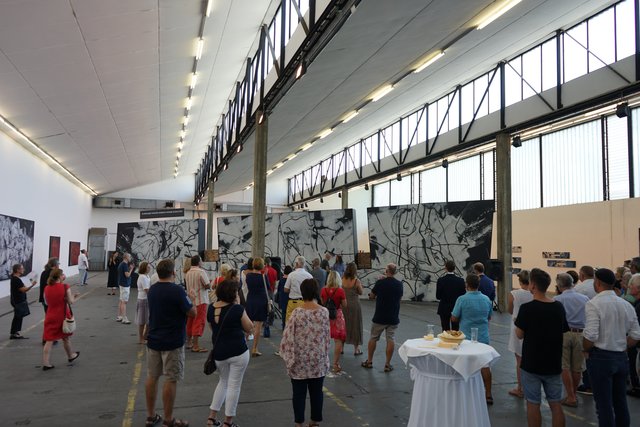 Die Grenzkunsthalle war gut besucht | Foto: www.be-charged.at / Niklas Brückler