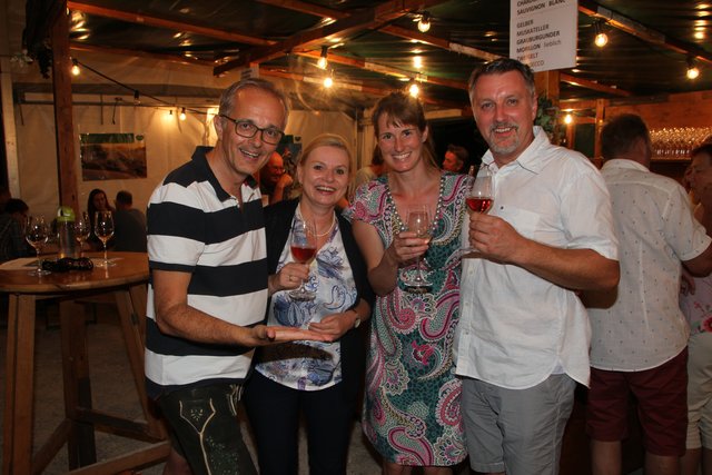 Sigi und Antonia Siller, Patrick und Isabell Rieder.