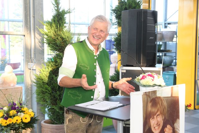 Etliche Jahre liegen zwischen dem Original und dem Jugendfoto