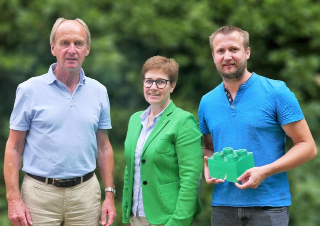 Bürgermeister Herbert Brunsteiner, Stadträtin und Landtagsabgeordnete Elisabeth Kölblinger und Gemeinderat Robert Berghammer (ÖVP) (v.l.)