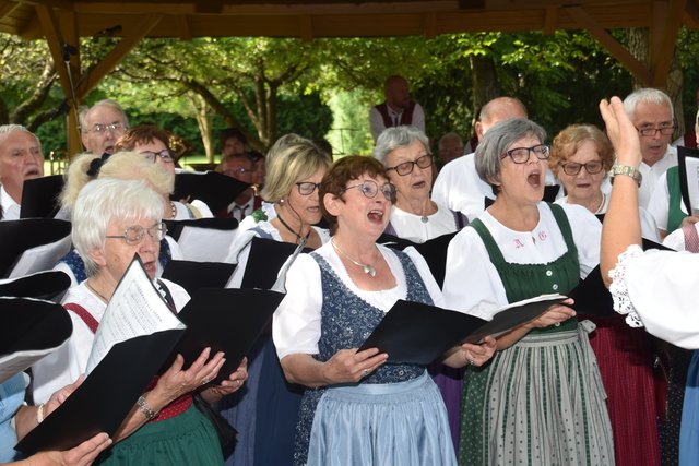 Schon ein Jahrhundert lang herrschen durch den Verein Musikalität und Sangesfreude.