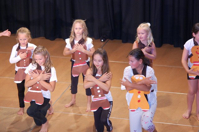 Die Kinder führten ein Märchenmusical für die begeisterten Zuschauer auf. | Foto: fez-mattersburg