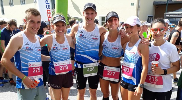 Markus Bretterklieber, Petra Leidorfer, Michael Hashold, Maria Hochegger, Lara Hohensinger und Katja Riffel