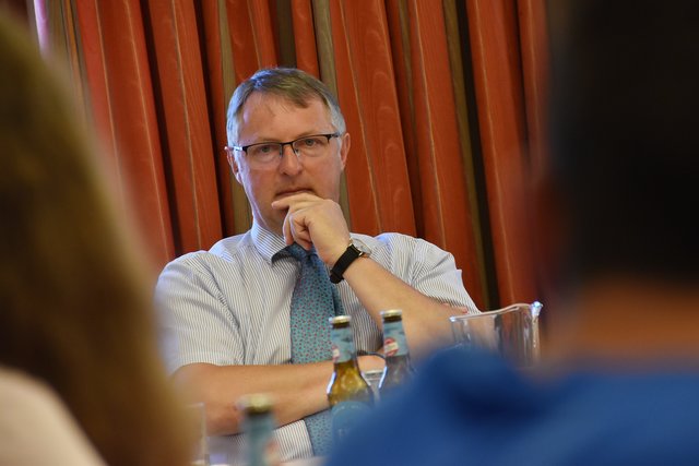 Ortschef Georg Gappmayer (Archivfoto): "Wir rechnen nur mit kurzen Einschränkungen, da ja der Schulbeginn in diese Zeit fällt."