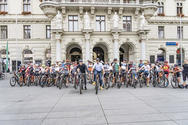 Motiviert: die Teilnehmer des "Erasmus plus"-Projekts