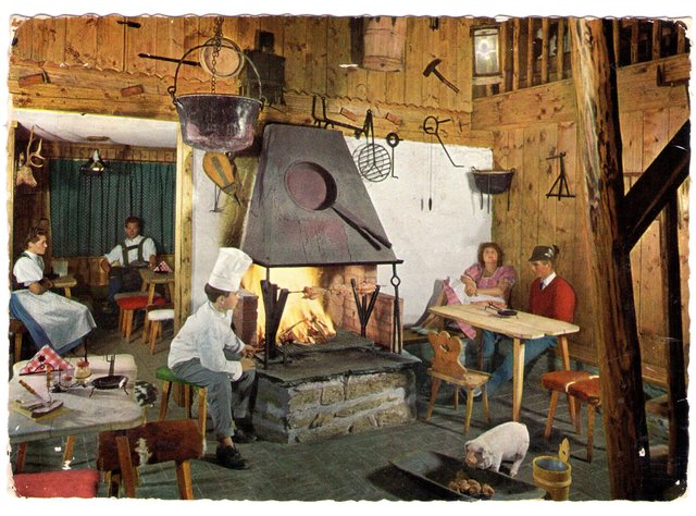 Diese Postkarte hat Werner Bucacek noch aus seiner Zeit auf der Hochzelleralm.