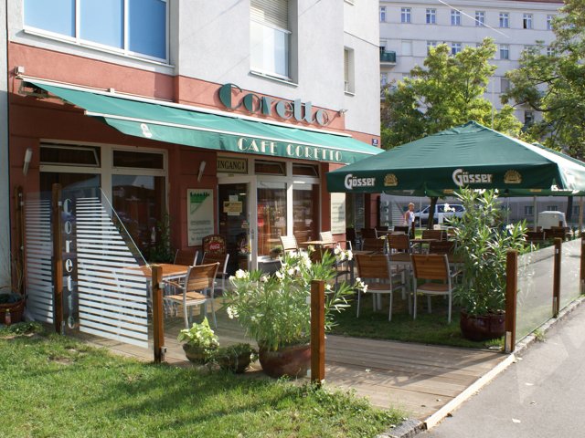Das Ziel des Cafés und Restaurants "Coretto": gute Qualität zu vernünftigen Preisen.