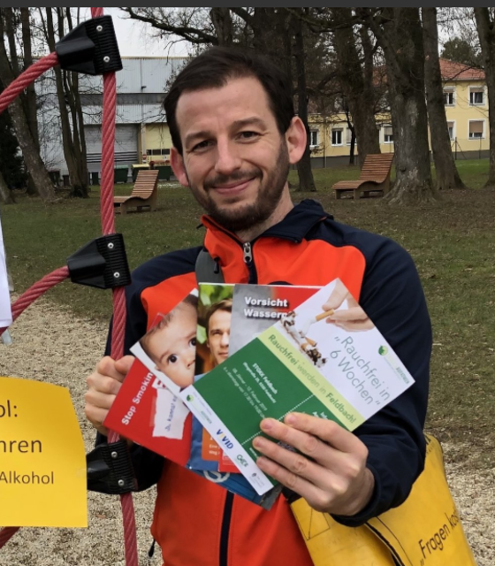 Roland Knausz vom Streetwork Südoststeiermark.