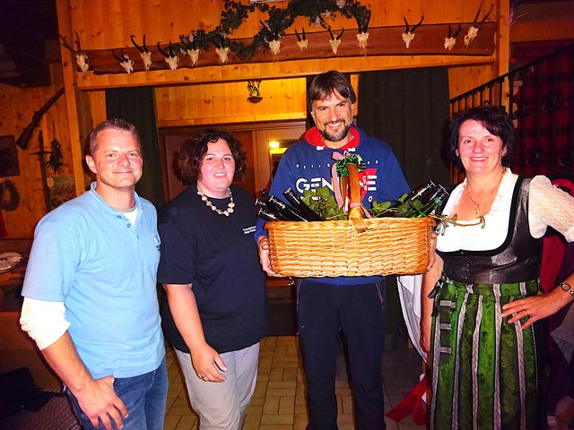 Barbara Weiß (2. v. li.), Mario Brunner, Herbert Aigner, Monika Steiner.
