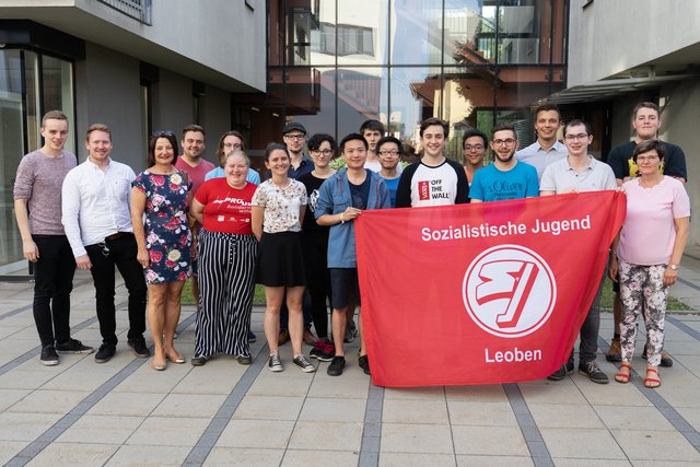 Ortsgruppenkonferenzu der Sozialistischen Jugend in Leoben.