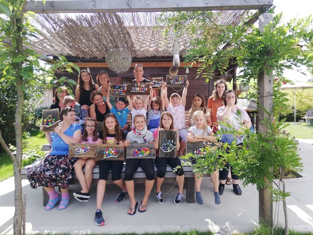 Die fertigen Basteleien.  | Foto: Foto: Gerlinde Gschwendtner