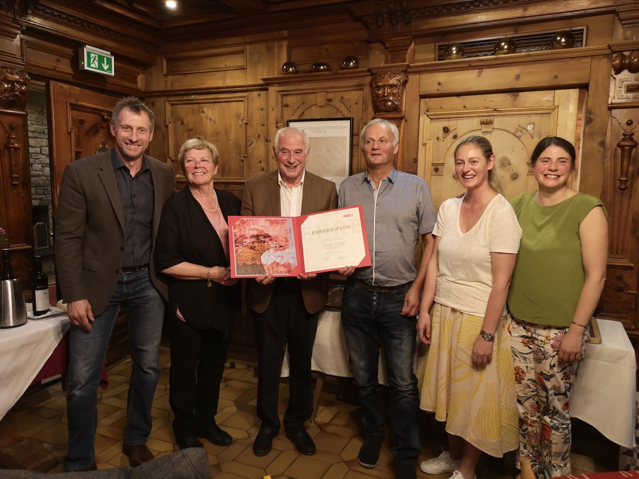 Ehrung Fur 48 Jahre Treue Zu Braunegger Tirol