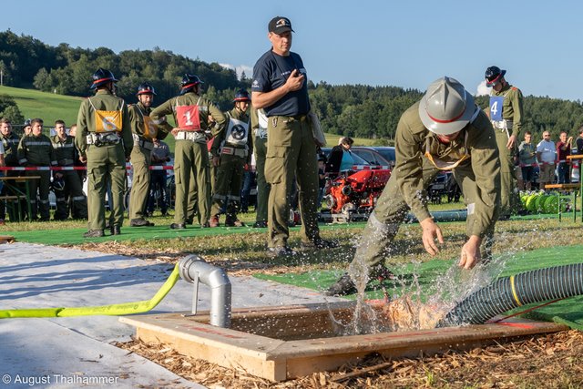 Bezirks-Nasslöschbewerb am 14.08.2019 in Oberaschau | Foto: BFK/August Thalhammer