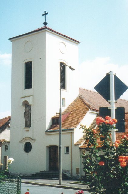 St. Klemens-Kirche in Taßwitz/Tasovice - erbaut vom österreichischen Architekten Clemens Holzmeister