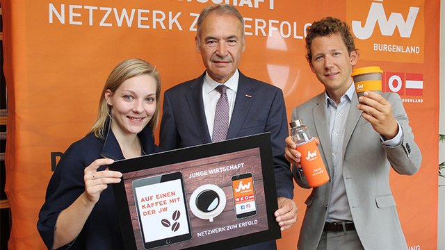 Freuen sich auf die Besuchstour: Bettina Pauschenwein, Präsident Peter Nemeth und Christoph Schnitter  | Foto: WKB