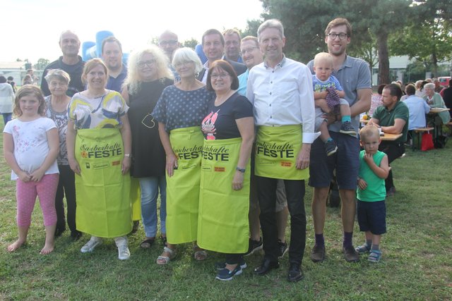 Das Team der ÖVP Deutsch-Wagram sorgte für ein tolles Fest.