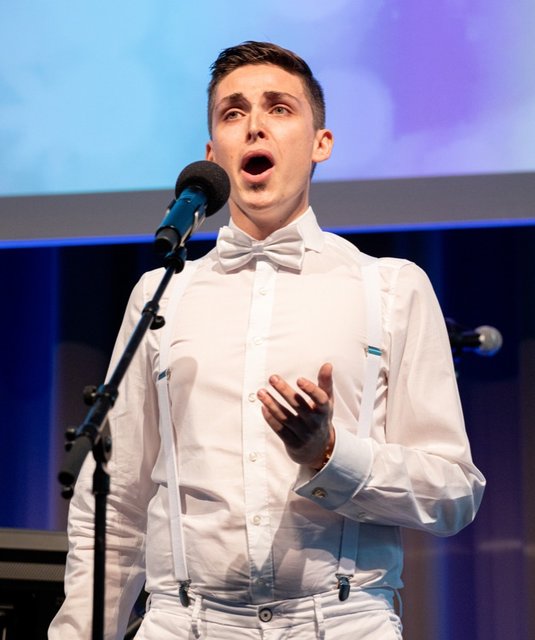 Sangeskunst von Countertenor Kevin Elsnig | Foto: Lions