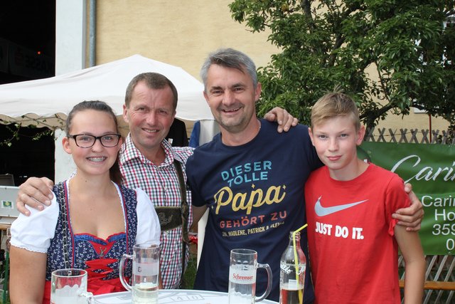 Madlene Holzweber, Gustav Wagner, Anton Surböck und Max Gschwandtner