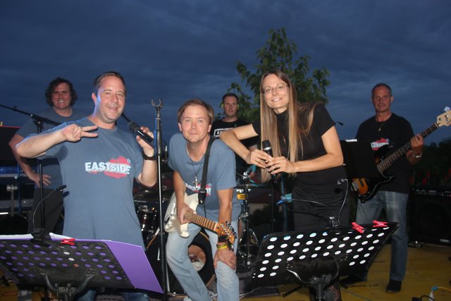 Die Eastsideband begeisterte das Publikum.