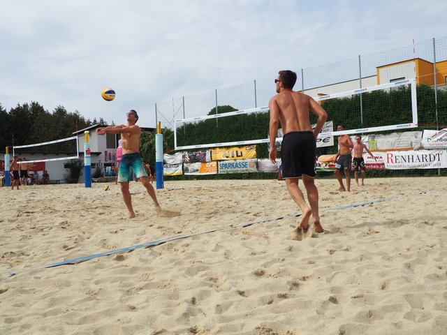 Einsatz musste man bei den Beachvolley Open 2019 in Grieskirchen zeigen. | Foto: Constance Haslberger/BezirksRundschau