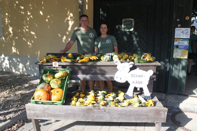 Hoffest am Erlebnisbauernhof: Fuhrmann Dominik und Barbara