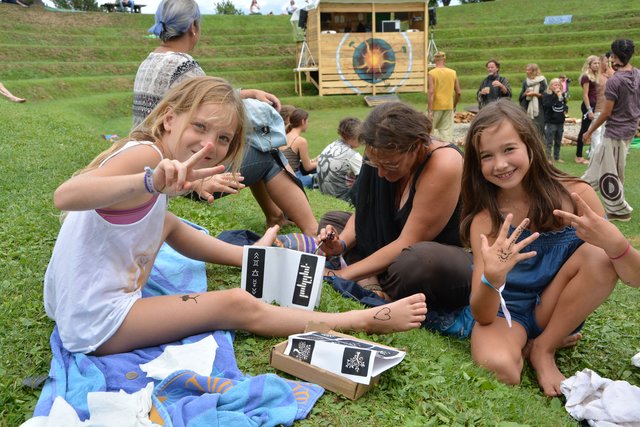 Harmonie und positive Impulse: Über 900 Besucher aller Altersdgruppen tummelten sich beim Heart Culture Festival 2019 in Großsteinbach.