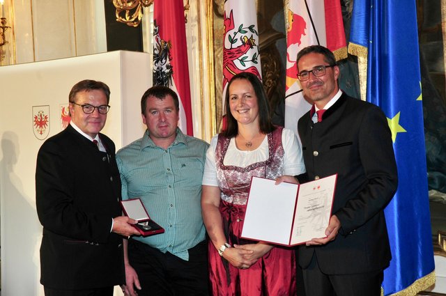 Andrea Röck aus Wenns wurde mit der Lebensretter-Medaille ausgezeichnet.