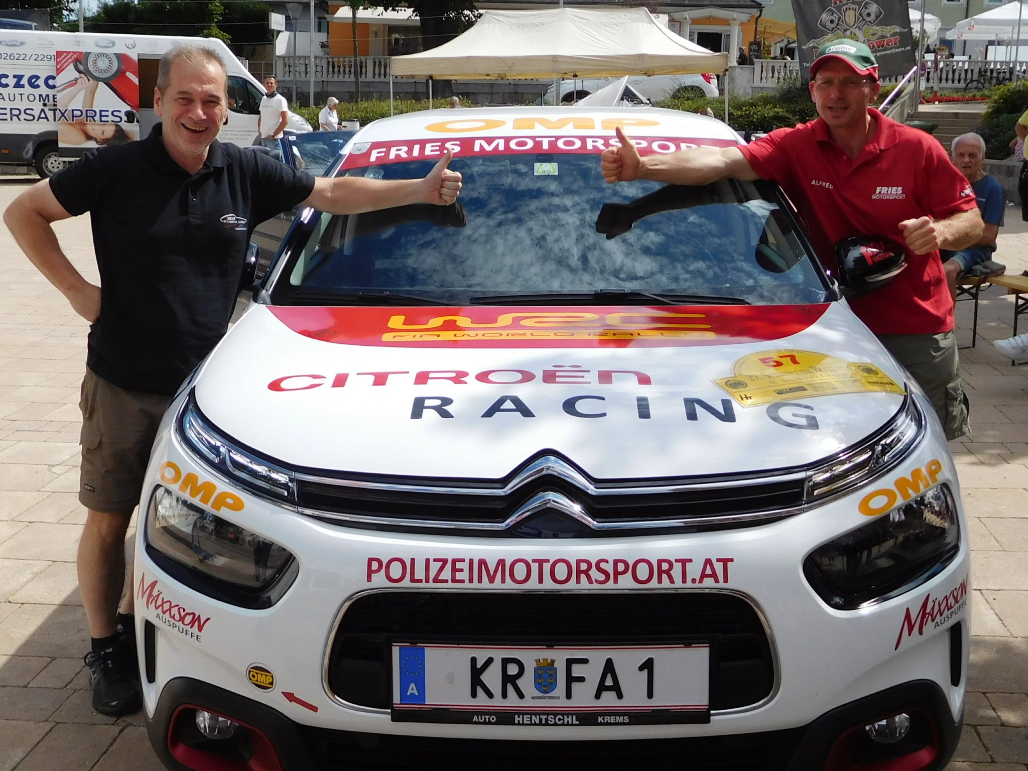 Alfred Fries holt sich den Bergpreis am Semmering Krems