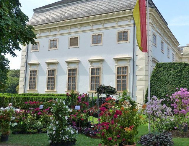 Die Gartenausstellung lockt jedes Jahr tausende Besucher nach Halbturn.  | Foto: Halbturn