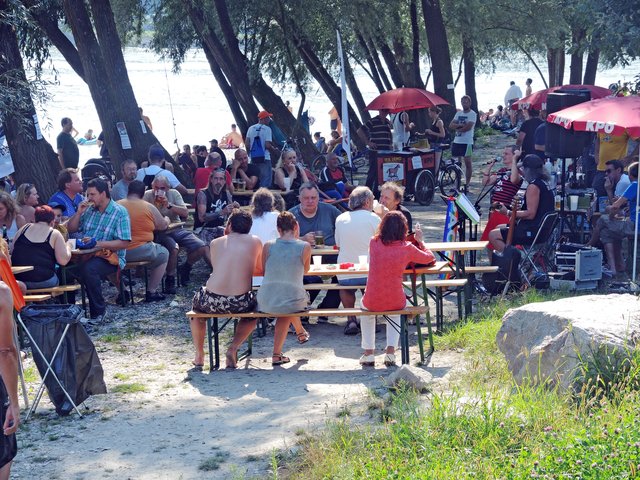 Am 25. August findet die Kundgebung "Reclaim the Beach“ der Linzer KPÖ in Linz-Urfahr statt. | Foto: KPÖ Linz