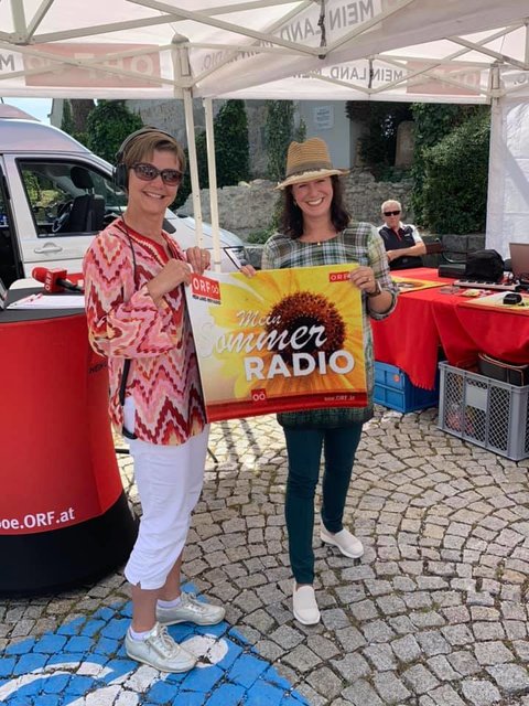 Sommerradio OÖ auf Tour in der cittaslow Enns.