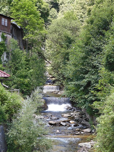 Am Weg zum Eingang ins Granatium in Radenthein.