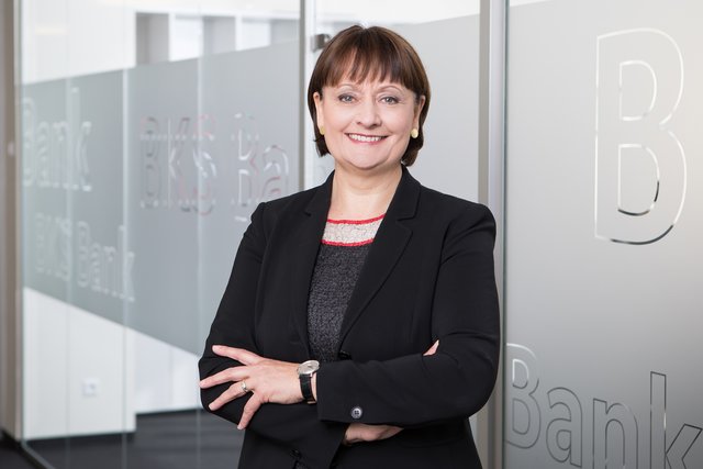 BKS-Bank-Vorstandsvorsitzende Herta Stockbauer: "Mit dem neuen Modul können Garantien erstmals online beauftragt werden."