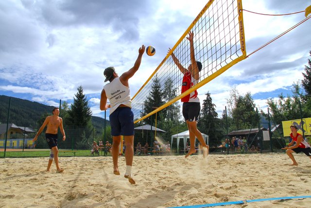 Beim Lungau-Beach-Trophy-Tourstopp in Unternberg.