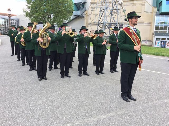 Tracht und Tradition: Die Trachtenkapelle Wetzelsdorf besteht bereits seit 70 Jahren.