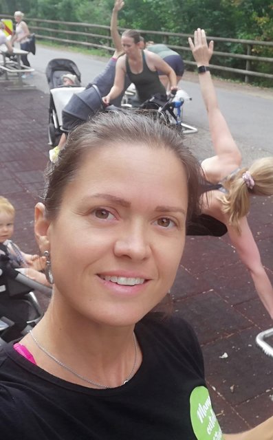 Im Einsatz für mehr Sicherheit im Stadtpark: Martina Gruber