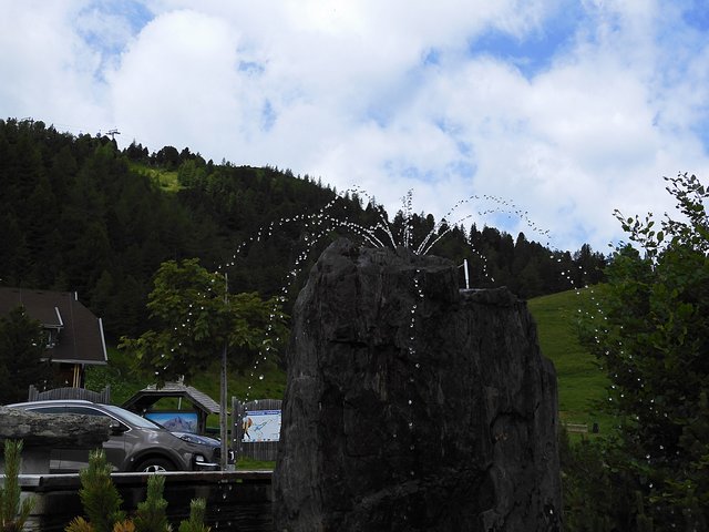 Der Brunnen beim 60er Stein.