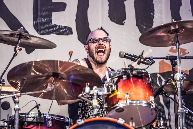 Florian Hartl ist Mitglied bei Sweet Mayhem (Hard Rock),
The Gallows Fellows (Bluegrass, Country, Irish Folk), Almost Purple (Deep Purple Cover Band) | Foto: Hartl