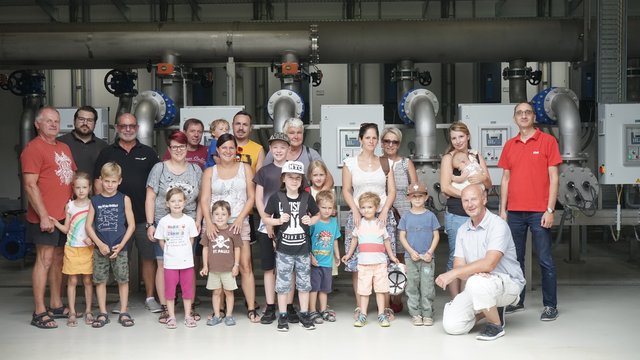 Das Ferienspiel Enzersdorf an der Fischa machte diesmal auch Station in der Naturfilteranlage Wienerherberg.