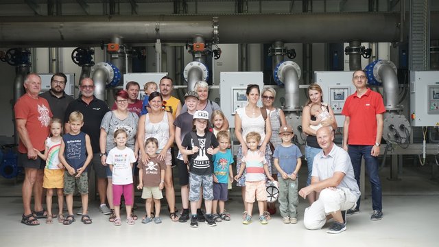 Das Ferienspiel Enzersdorf an der Fischa machte diesmal auch Station in der Naturfilteranlage Wienerherberg. | Foto: © EVN