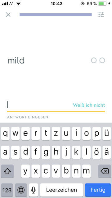 App-Tipp der Woche: Quizlet ist eine umfangreiche App zum Vokabeln lernen. Der Vorteil: die Vokabeln können selbst eingegeben werden oder man kann auf die Lernsets anderer zugreifen | Foto: Screenshot