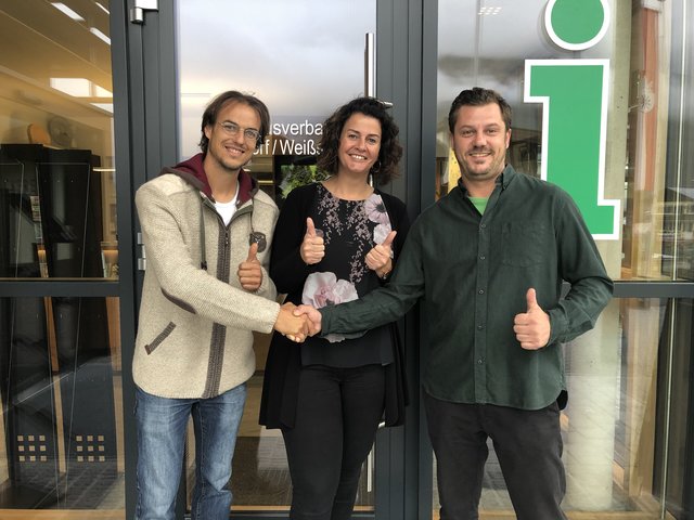 Der neue TVB-Obmann Oliver Altenberger, Geschäftsführerin Sabine Lerchbaumer und Obmann-Stellvertreter Robert Koch.